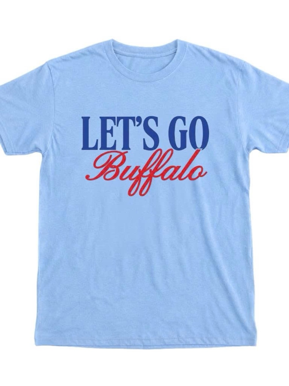 Let’s Go Buffalo Graphic Football Tee